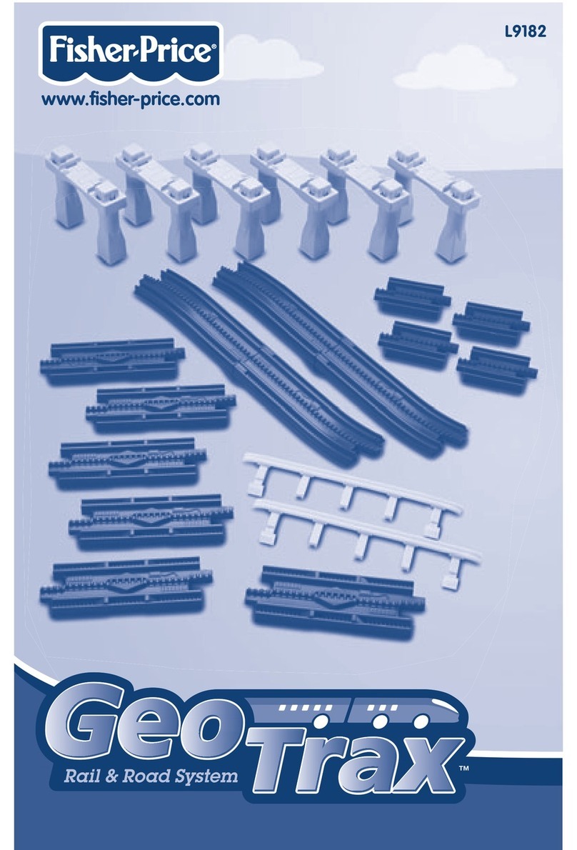 Fisher-Price GEOTRAX L9182 user manual Fisher-Price GEOTRAX L9182 user manual
