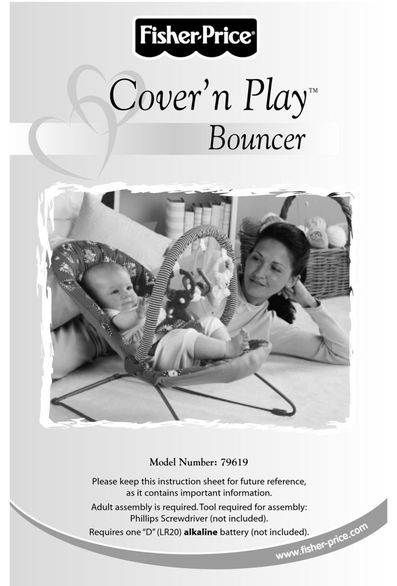 Fisher-Price COVER'N PLAY 79619 User manual