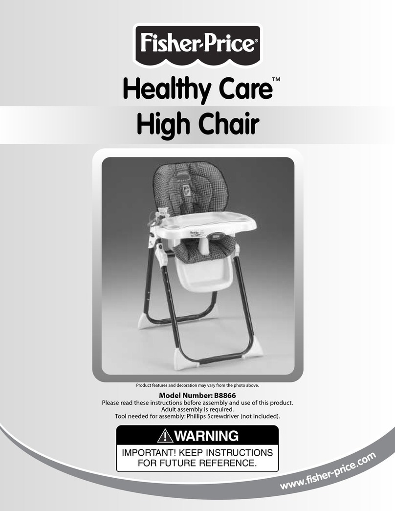 Fisher-Price Healthy Care B8866 instructions