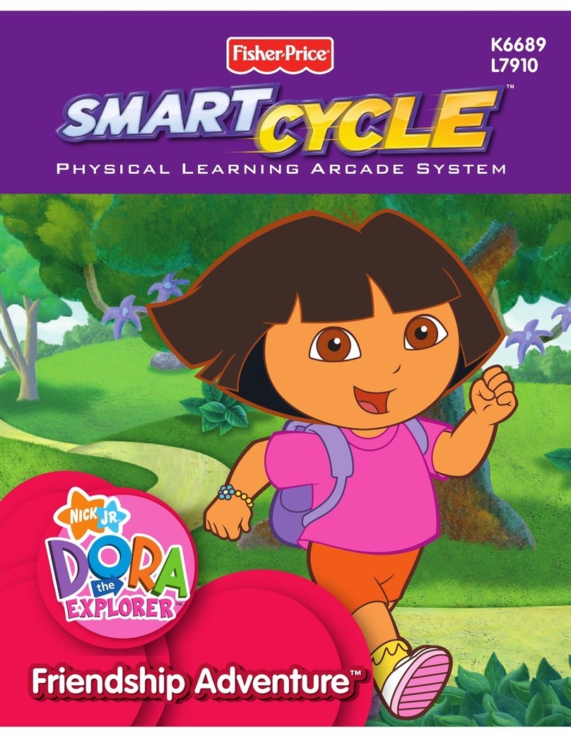 Fisher-Price SMART CYCLE Friendship Adventure K6689 user manual Fisher-Price SMART CYCLE Friendship Adventure K6689 user manual