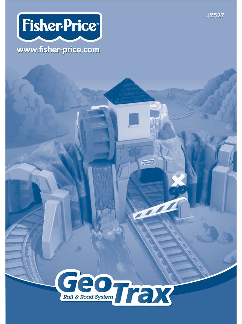 Fisher-Price GEOTRAX J2527 User manual
