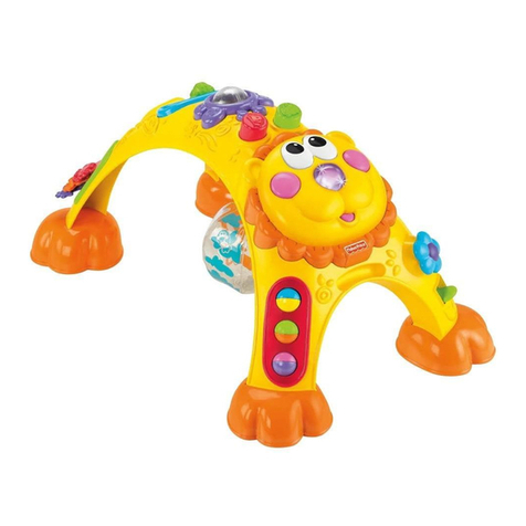 Fisher-Price T4337 instruction sheet