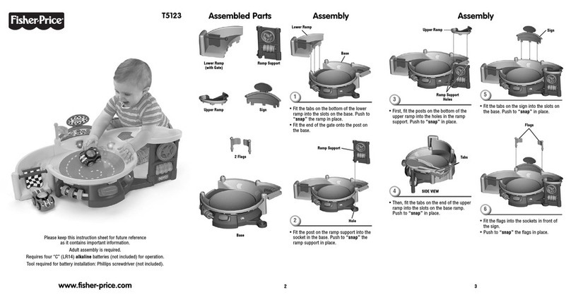Fisher-Price T5123 User manual