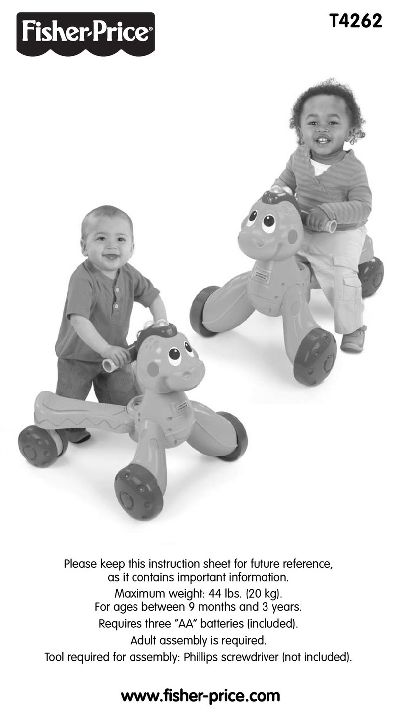 Fisher-Price T4262 User manual