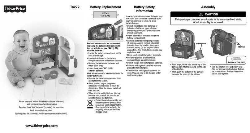 Fisher-Price T4272 User manual