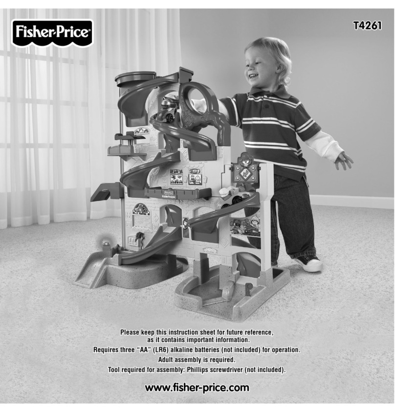 Fisher-Price T4261 instruction sheet Fisher-Price T4261 instruction sheet