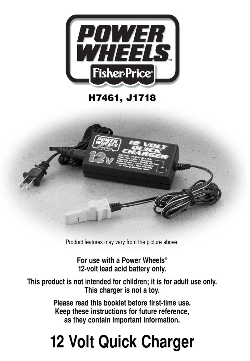 Power Wheels H7461 Instruction booklet