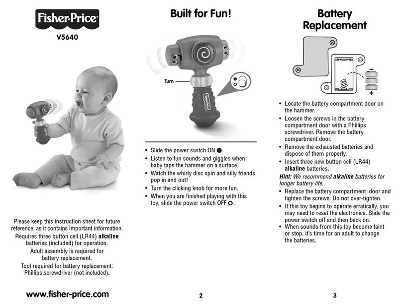Fisher-Price V5640 User manual