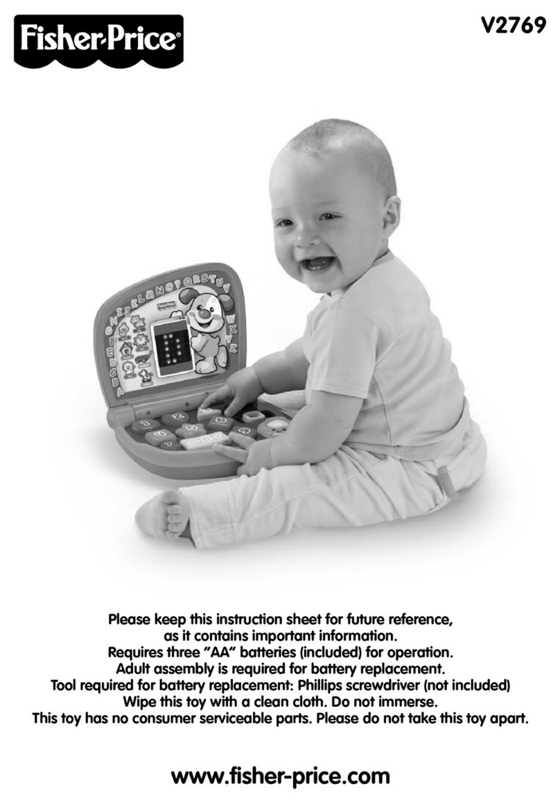 Fisher-Price V2769 User manual