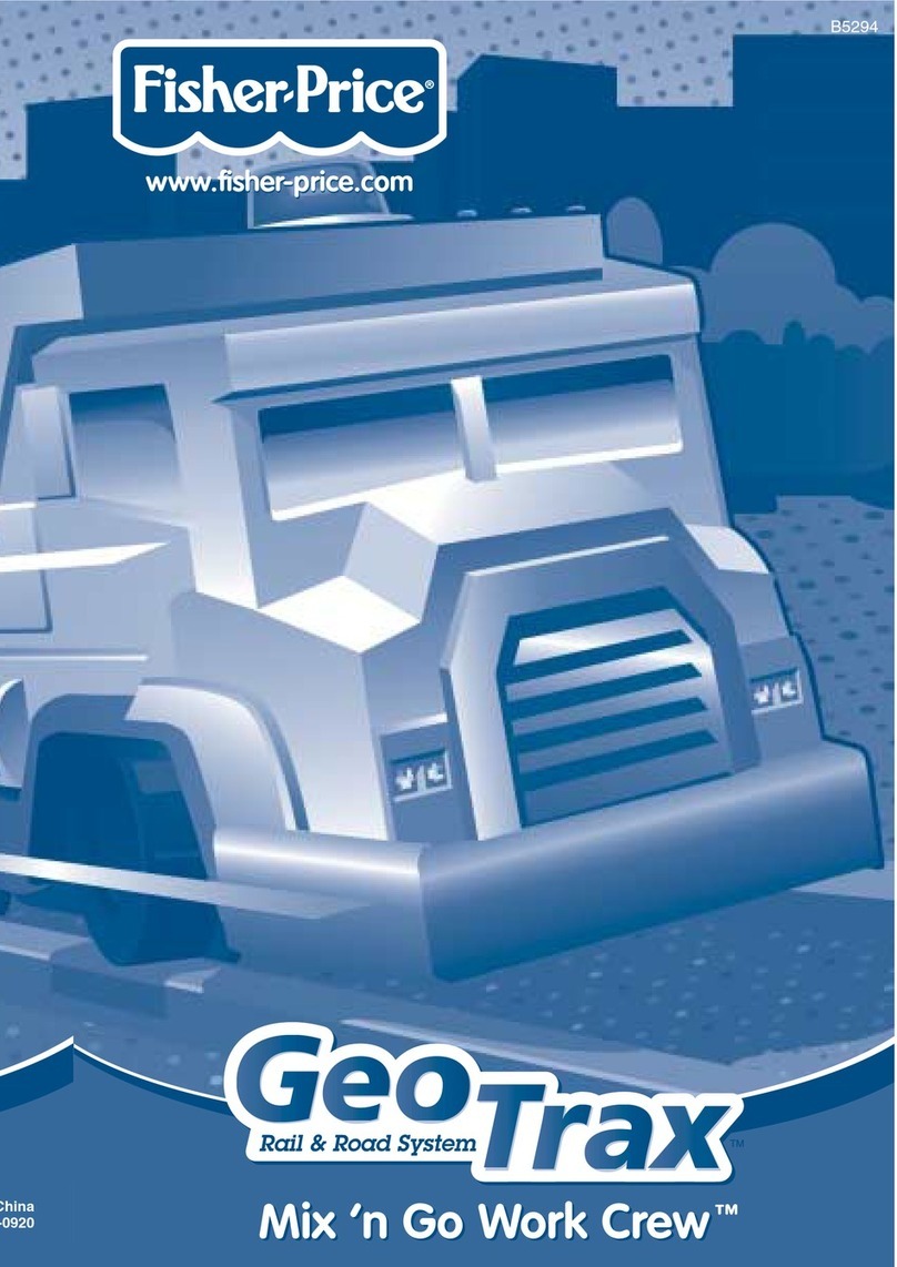 Fisher-Price MIX 'N GO WORK CREW B5294 user manual Fisher-Price MIX 'N GO WORK CREW B5294 user manual
