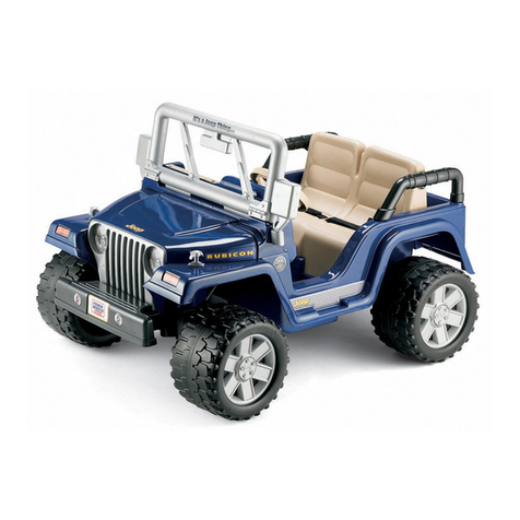 Fisher-Price JEEP RUBICON H4433 Owner's manual & assembly instructions