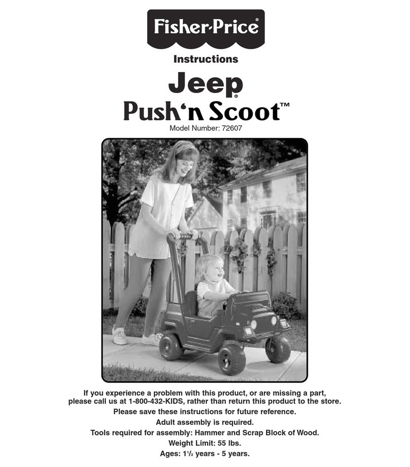 Fisher-Price JEEP 72607 instructions Fisher-Price JEEP 72607 instructions