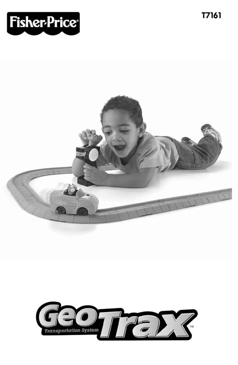 Fisher-Price GEOTRAX T7161 user manual Fisher-Price GEOTRAX T7161 user manual
