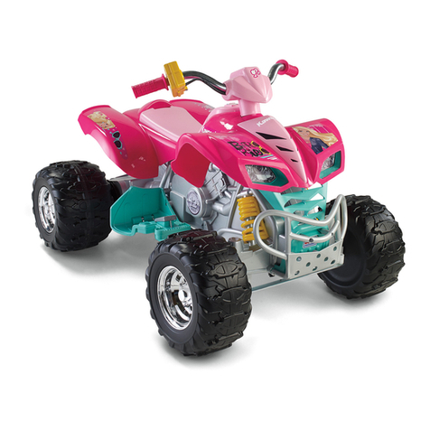 Fisher-Price POWER WHEELS W4715 Owner's manual & assembly instructions