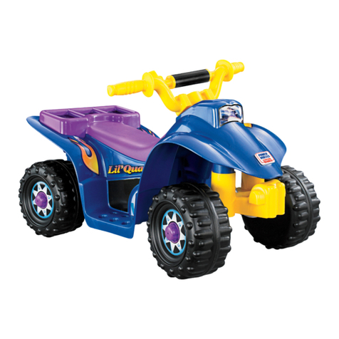 Fisher-Price Power Wheels 77760 Owner's manual with assembly instructions Fisher-Price Power Wheels 77760 Owner's manual with assembly instructions