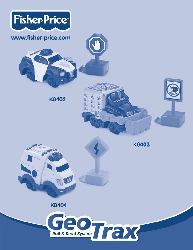 Fisher-Price GEO TRAX K0402 user manual