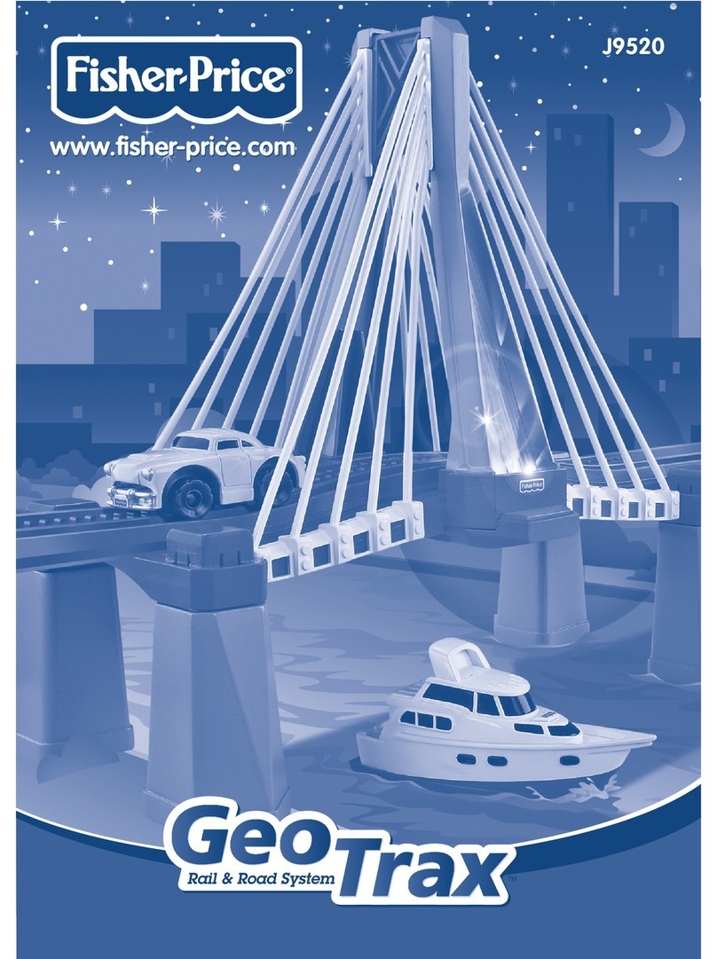 Fisher-Price GEO TRAX J9520 user manual