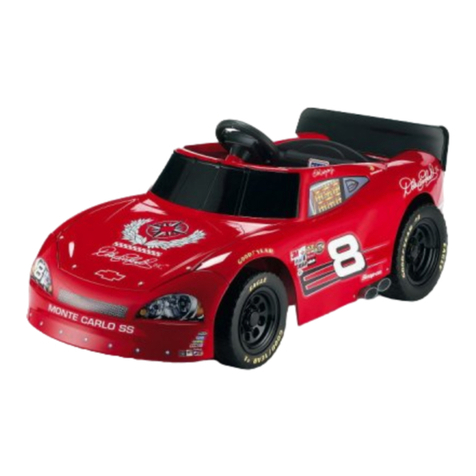 Fisher-Price DALE EARNHARDT JR L6345 Owner's manual & assembly instructions