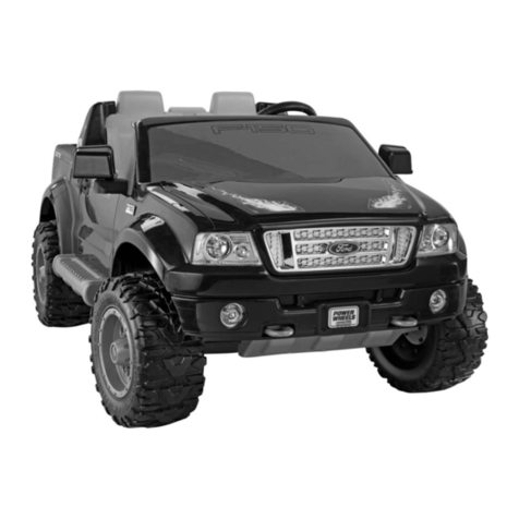 Fisher-Price Power Wheels T6991 Owner's manual with assembly instructions