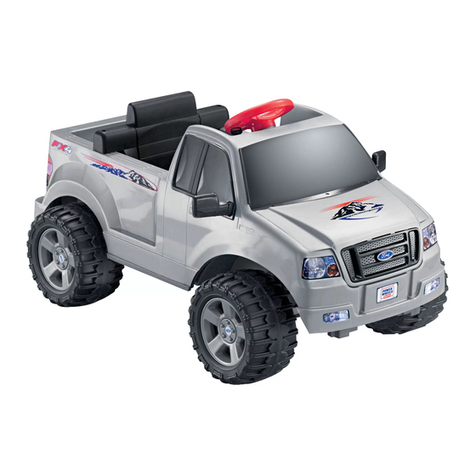 Fisher-Price Power Wheels C3493 Owner's manual with assembly instructions