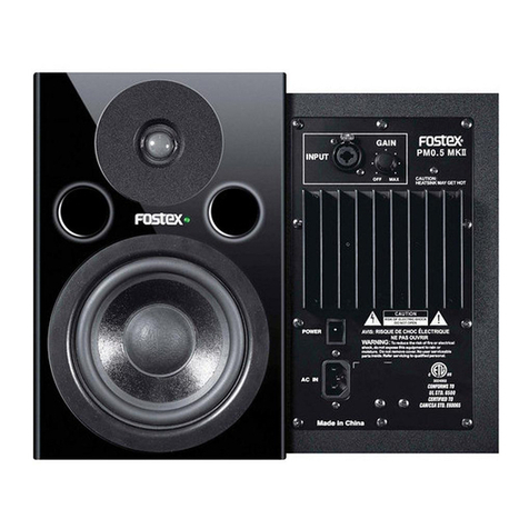 Fostex PM-1MKII Reference manual