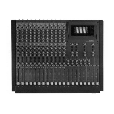 Fostex 812 owner's manual