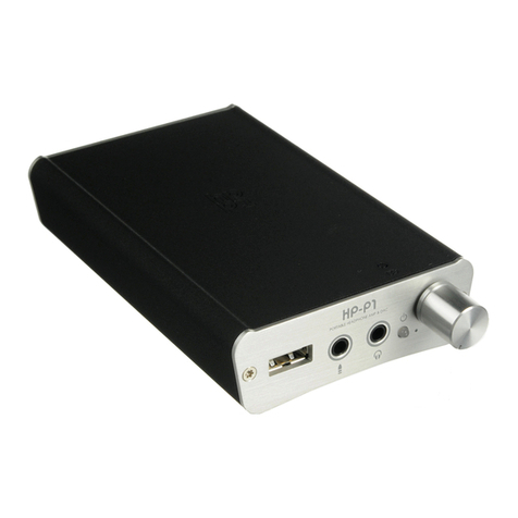 Fostex HP-P1 owner's manual