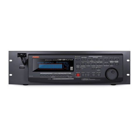 Fostex D2424LVMKII User guide