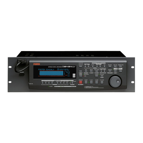 Fostex D2424LV MKII User guide