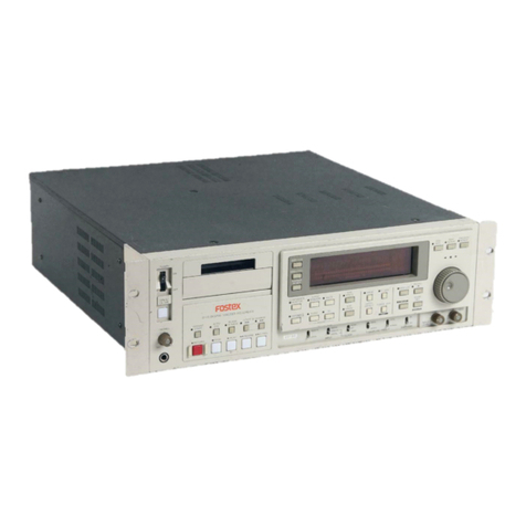 Fostex D-25 User manual