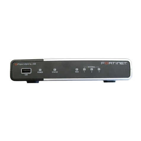 Fortinet FortiGate 30B User manual