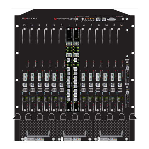 Fortinet FortiGate-5000 Reference manual
