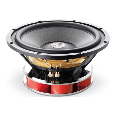 Focal Utopia Be 33 WX Specification sheet