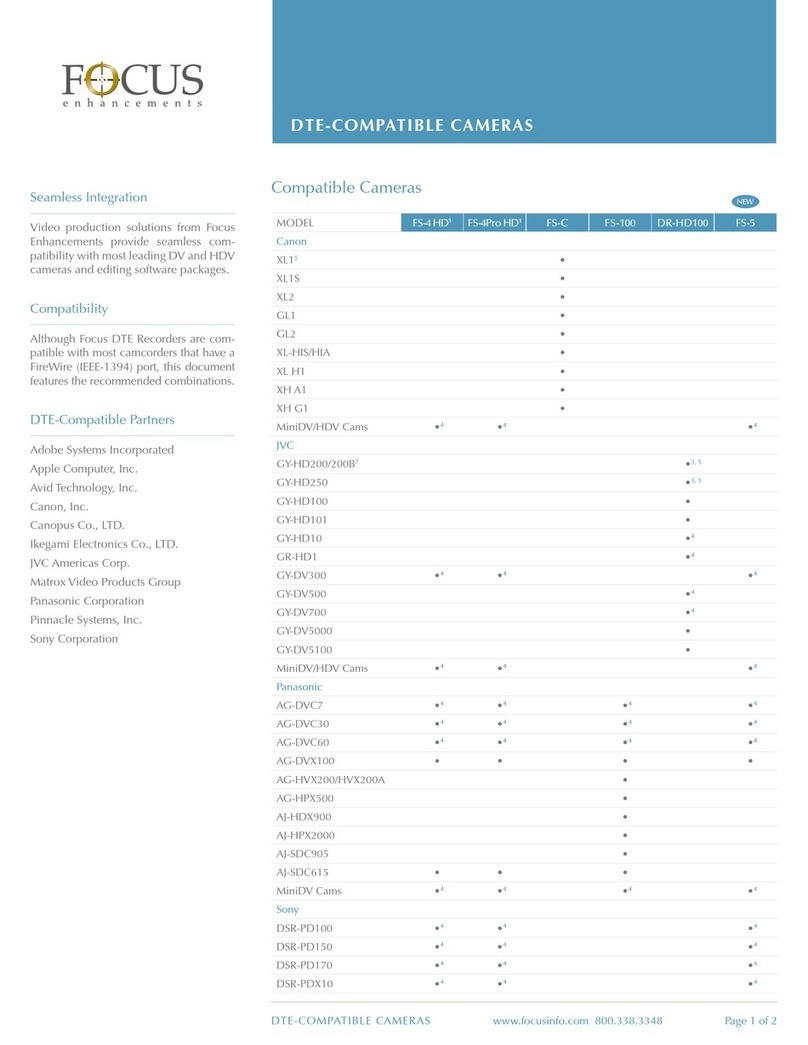 foc.us FOCUS FireStore FS-5 Specifications