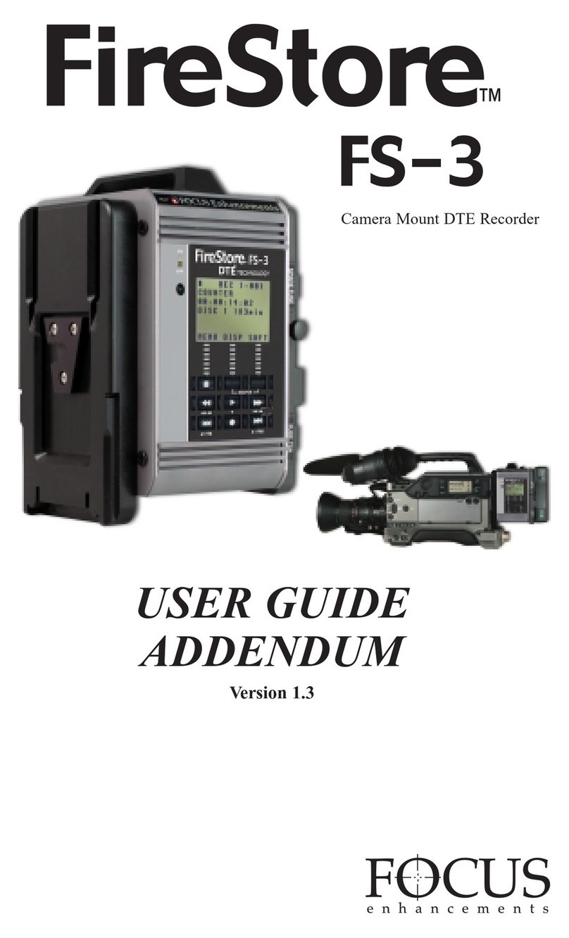 foc.us FireStore FS-3 Installation and operating instructions