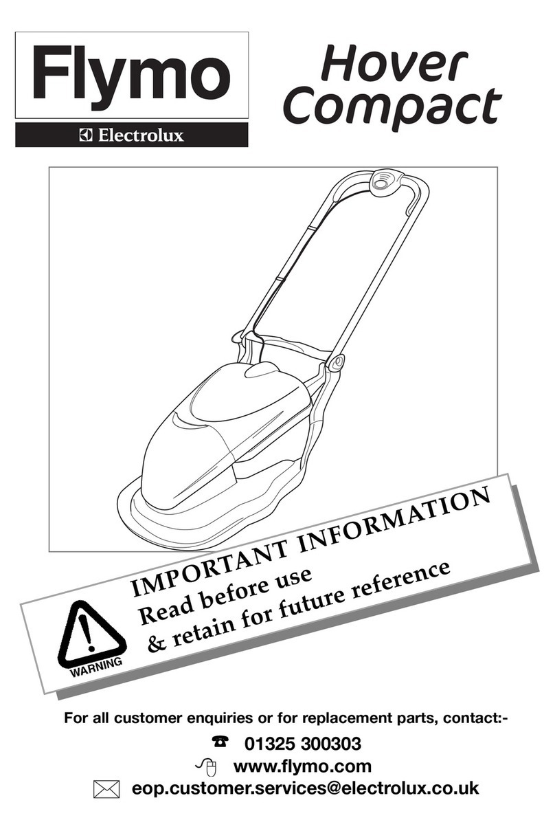 Flymo HOVER COMPACT 300 User manual