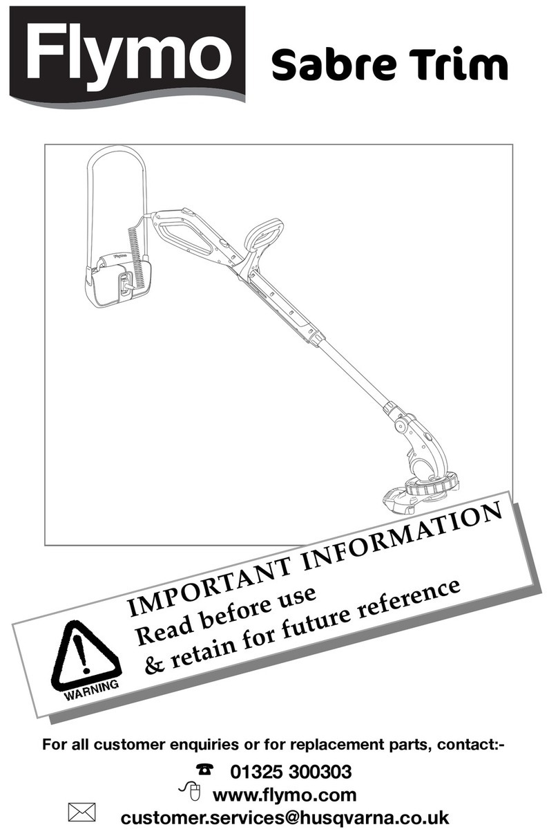 Flymo Sabre Trim User manual