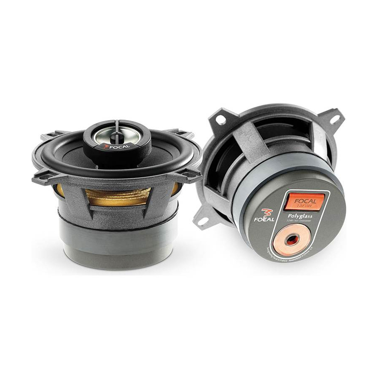 Focal Polyglass 100 CVX Specification sheet