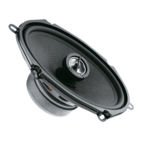 Focal Car Speaker user manual
