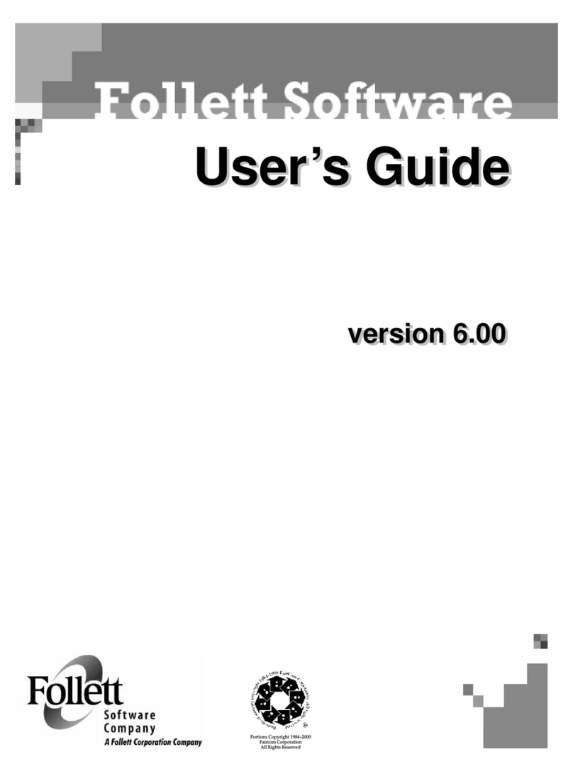 Follett VERSION 6.00 user guide
