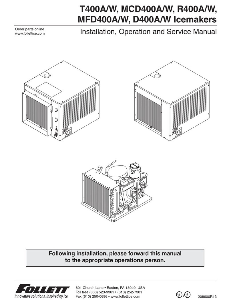 Follett D400A/W Manual