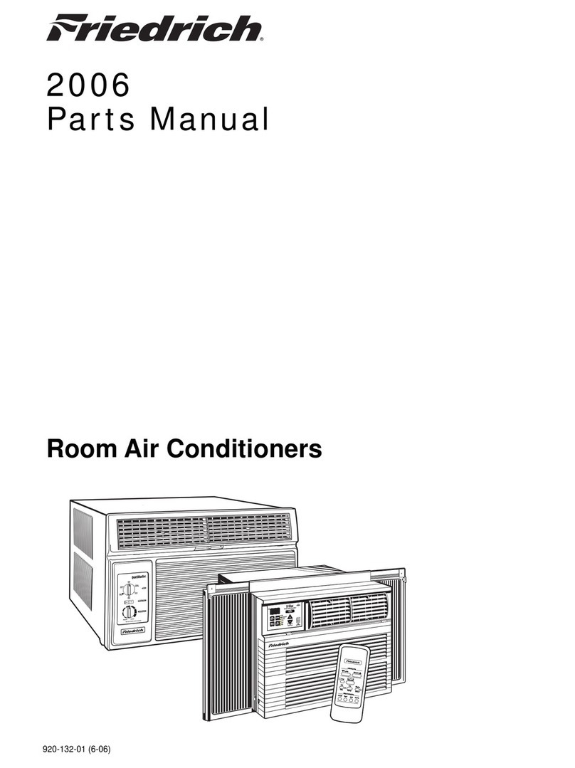 Friedrich 2006 User manual Friedrich 2006 User manual