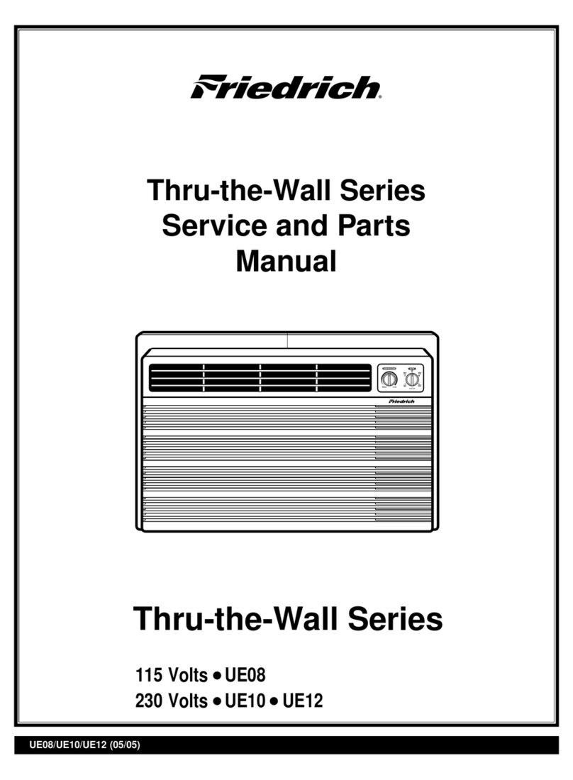 Friedrich UE08 Building instructions