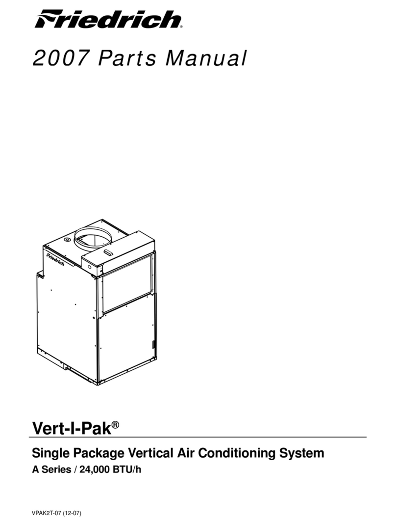 Friedrich 000 BTU/h User manual