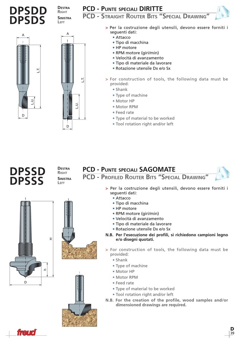 Freud DPSDD Specification sheet