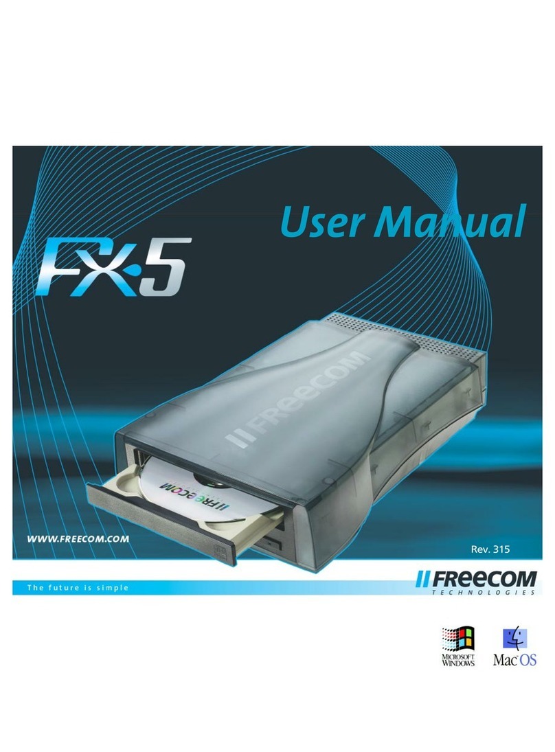 Freecom FX-5 User manual Freecom FX-5 User manual