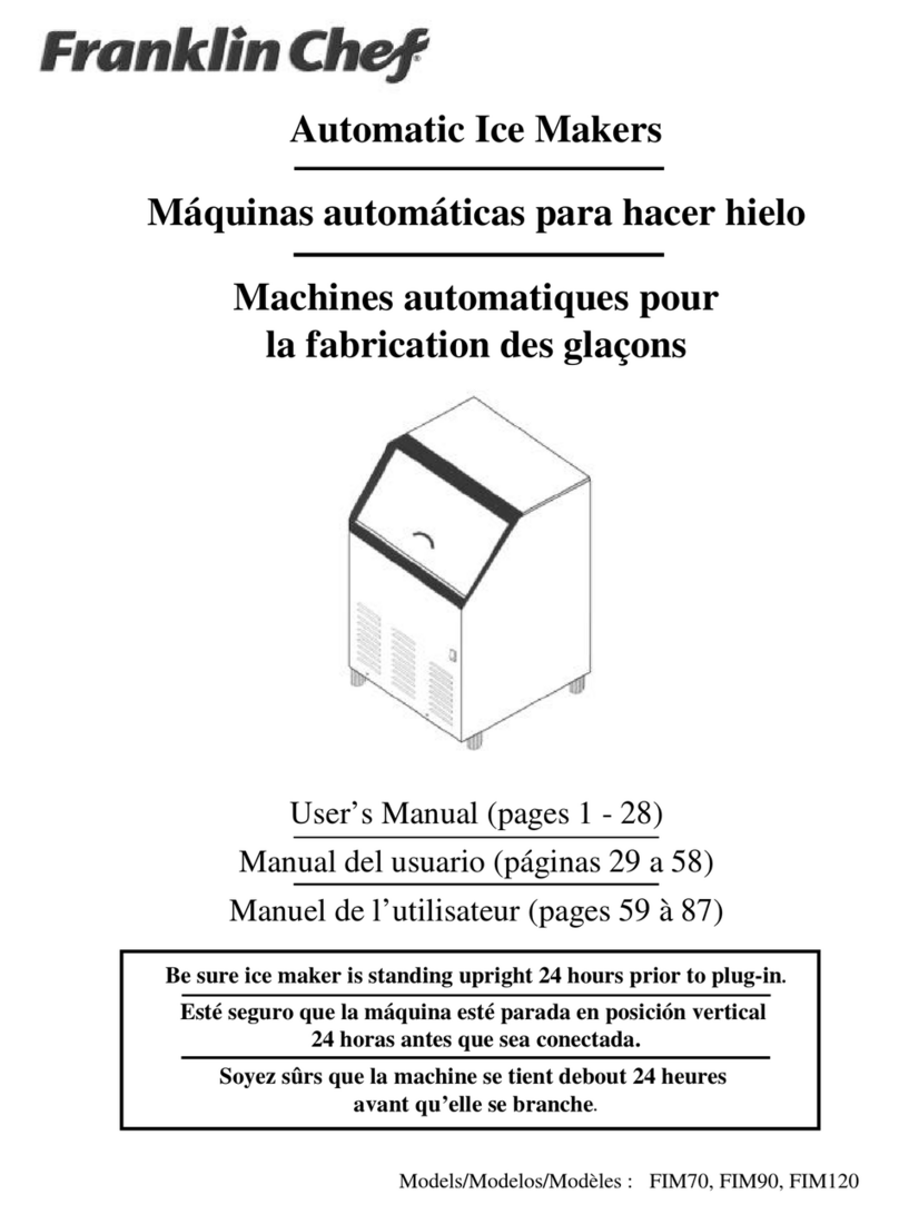 Franklin Chef FIM120 user manual