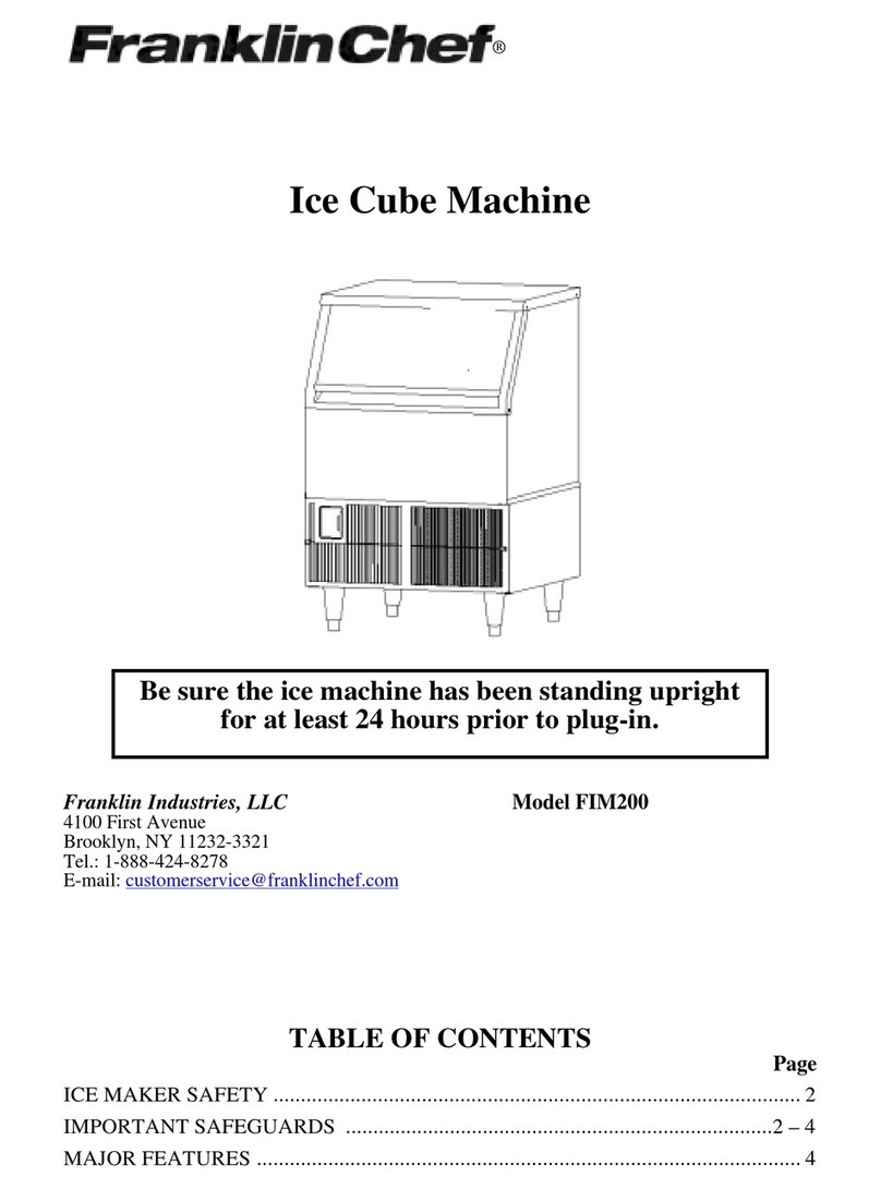 Franklin Chef FIM200 user manual