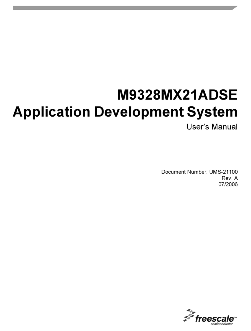 Freescale Semiconductor M9328MX21ADSE User manual