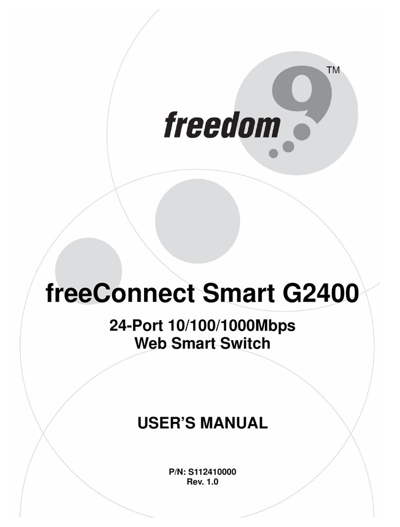 Freedom9 freeConnect Smart G2400 User manual Freedom9 freeConnect Smart G2400 User manual
